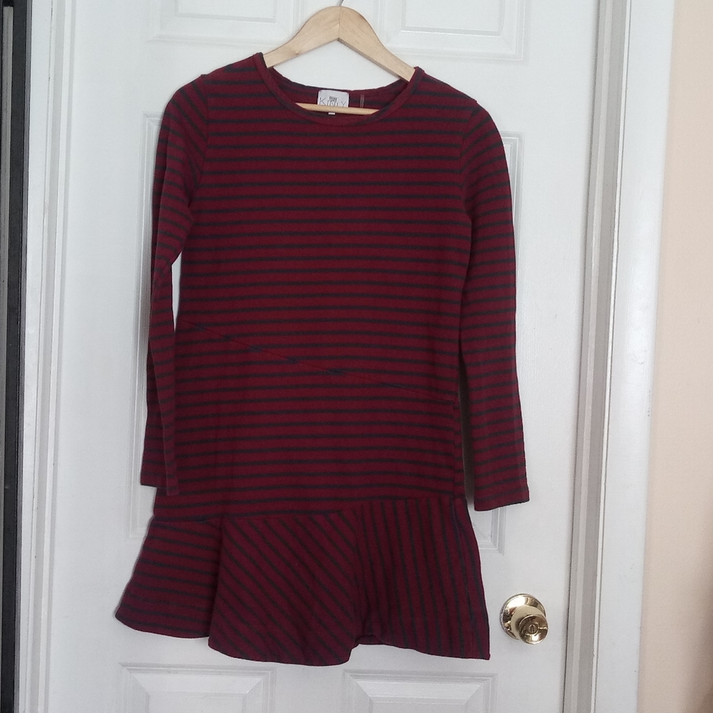 Kinly Directional Striped Shift Dress Size M View 5